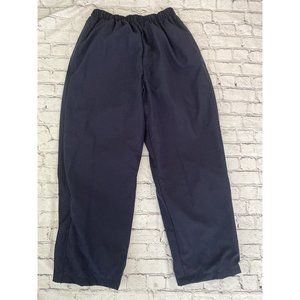 Vtg Roche Navy Blue Men's Size XL Golf Rain Pants Trousers Elastic Waist 28"x29"